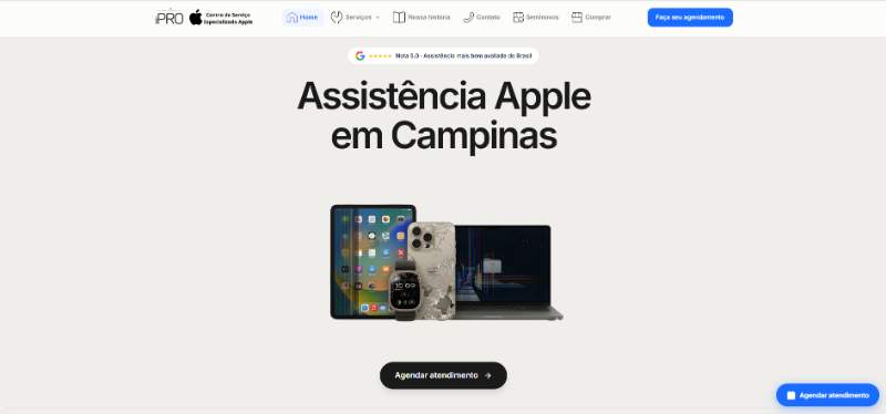 IPro — seção 1 do projeto desenvolvido pela Axolutions