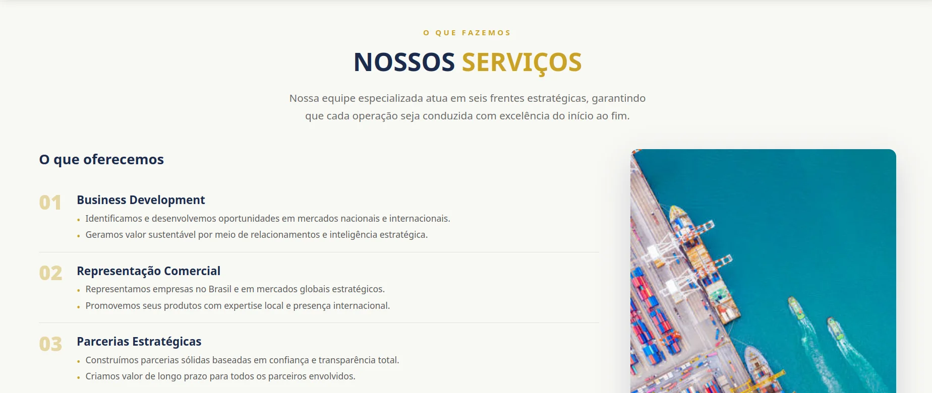 Gopar - Comercios Globais — seção 6 do projeto desenvolvido pela Axolutions