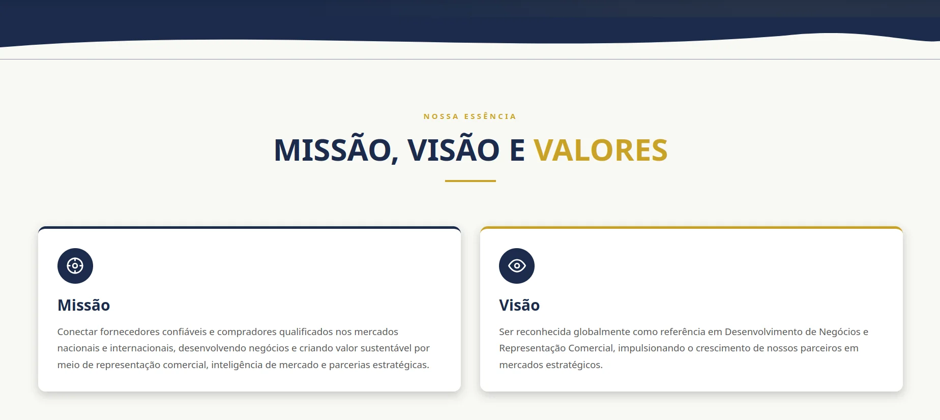 Gopar - Comercios Globais — seção 10 do projeto desenvolvido pela Axolutions