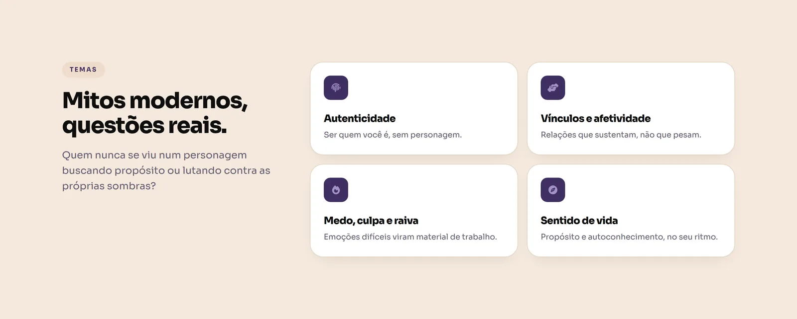 Nana Pinheiro · Psicóloga — seção 2 do projeto desenvolvido pela Axolutions